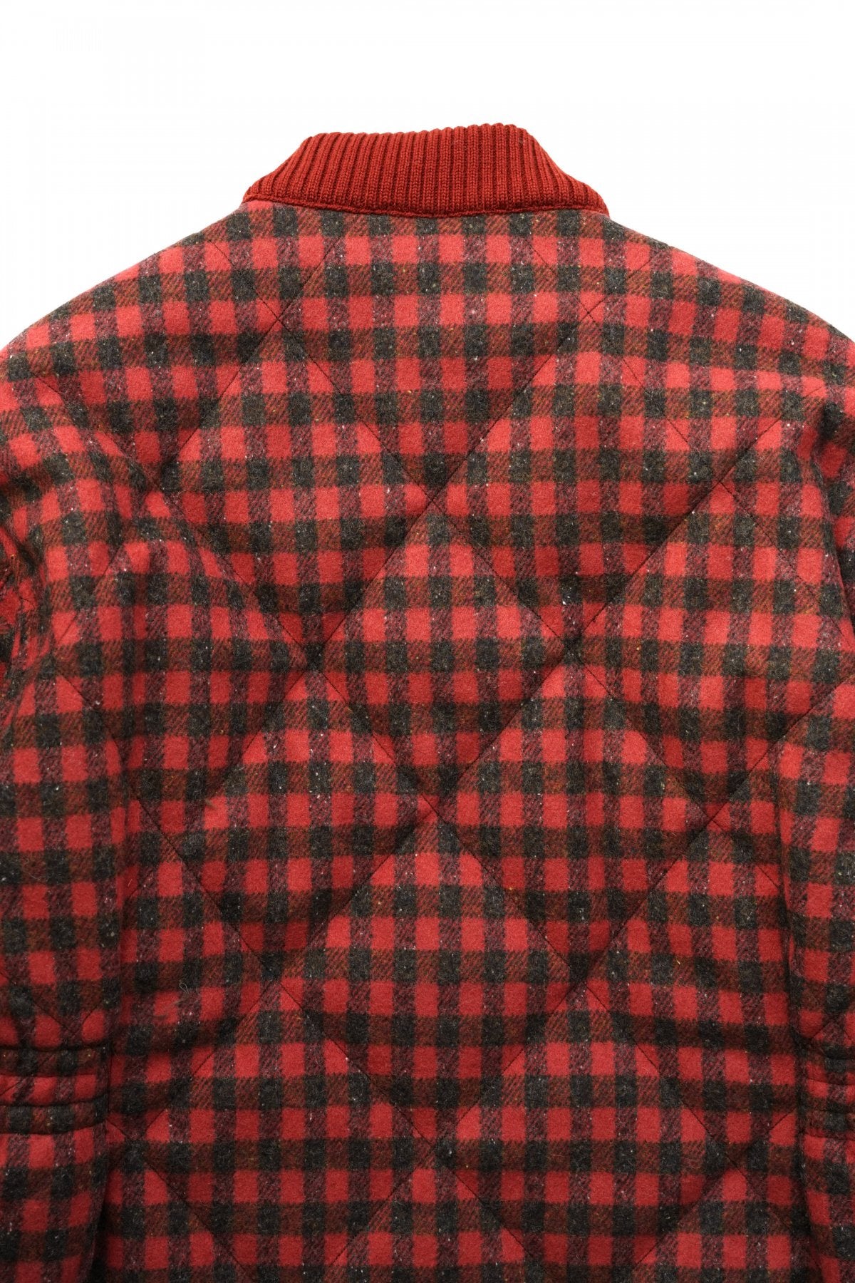 OLD JOE - QUILTED BLIZZARD JACKET - CHARCORL x CAYENNE