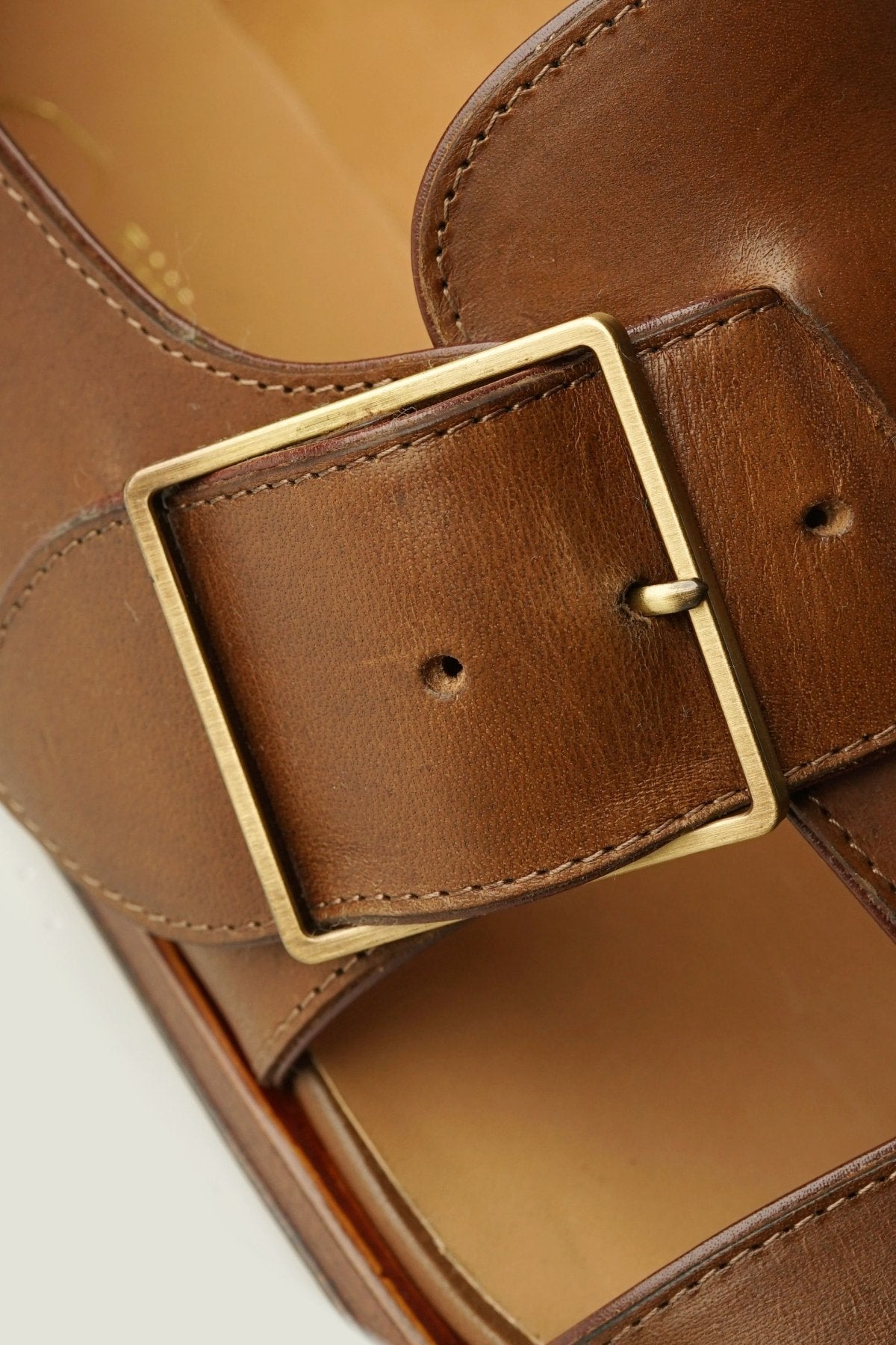 F.LLI Giacometti - FG592 - GHURKA SHOES - VACHETTA LEATHER - CHETNUTS