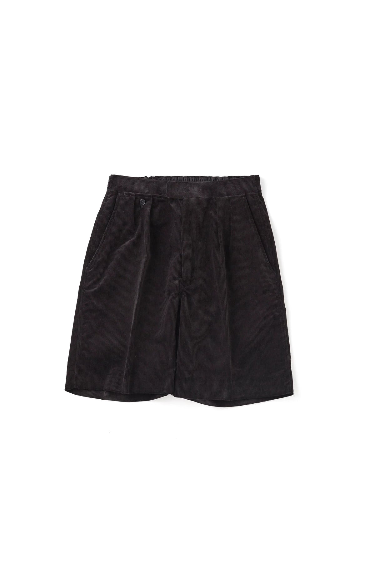 ○OLD JOE - GATHERING-WAIST SPORTING SHORTS - ONYX