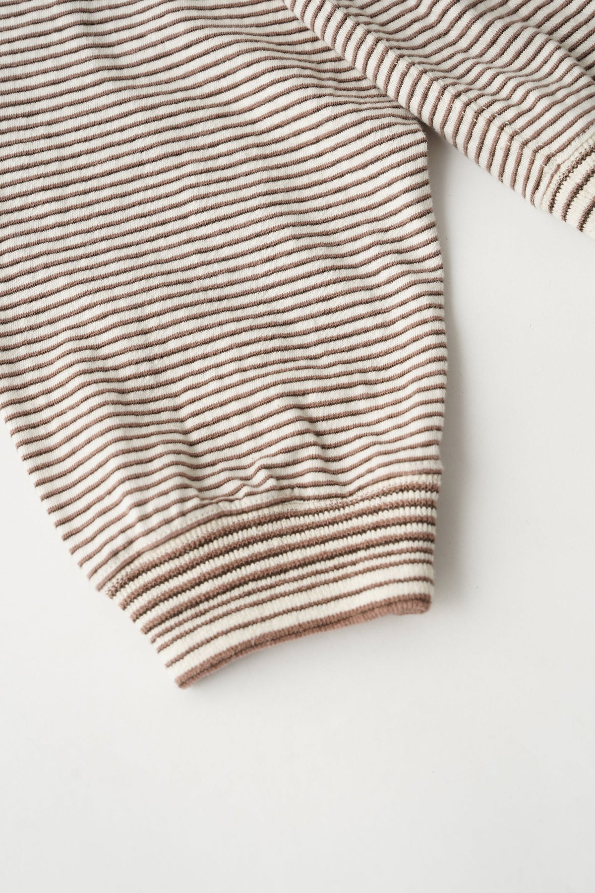 ○OLD JOE - MALTI STRIPED CREW NECK TOPS - IVORY