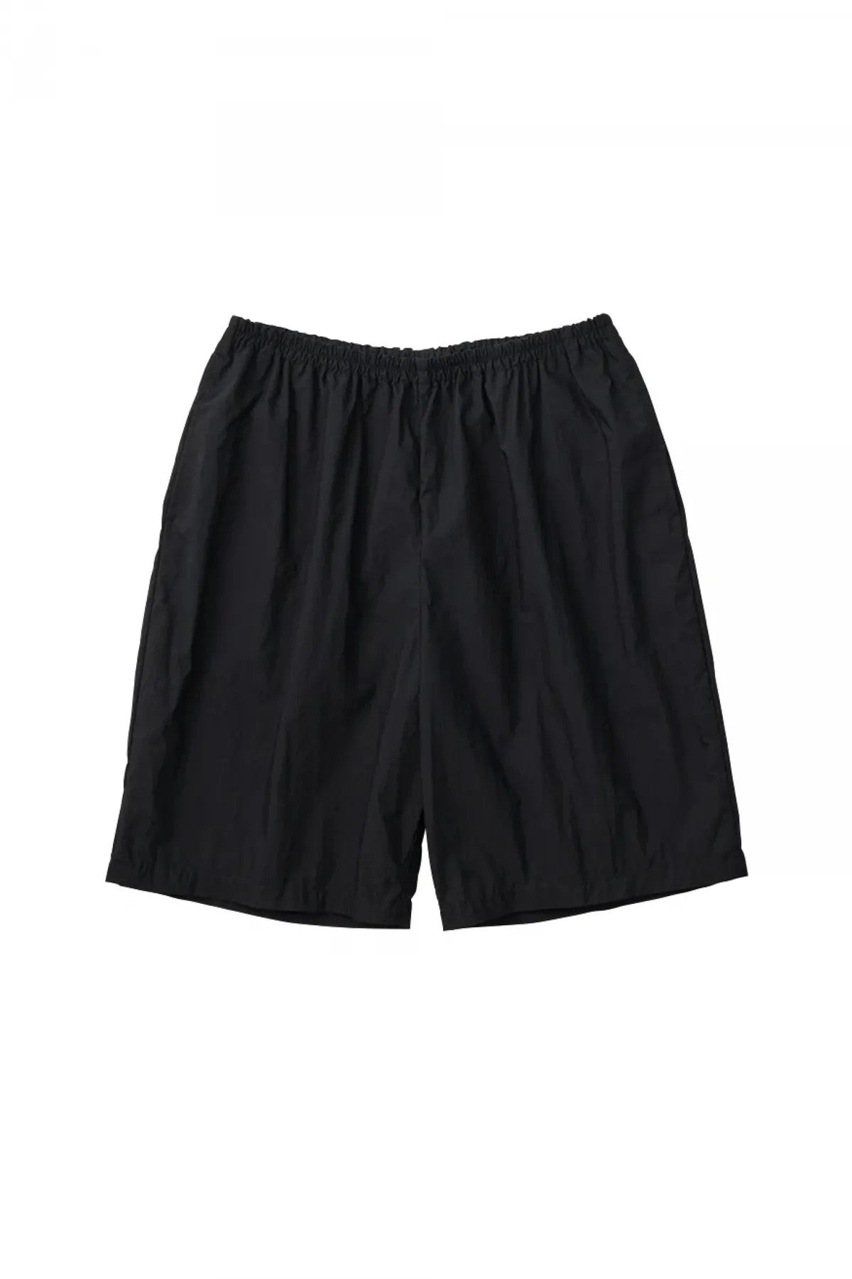Porter Classic - POPLIN PEACE SHORTS - BLACK