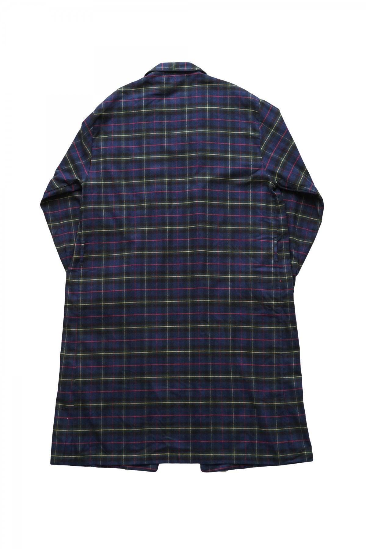SLEEPY JONES - ADAMS ROBE - FLANNEL PLAID NAVY
