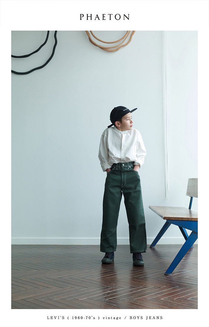 1960's~70s LEVI'S BOYS BIG-E JEANS DEADSTOCK COLLECTION - 009