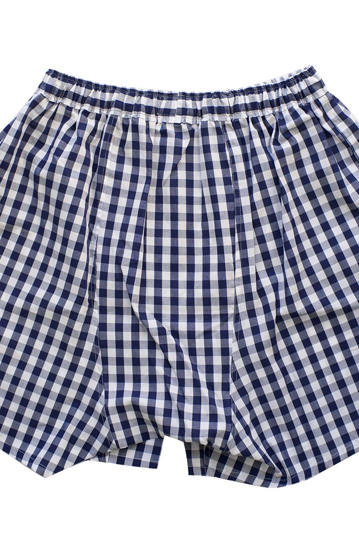 SLEEPY JONES - VICTOR BOXER - LARGE GINGHAM NAVY