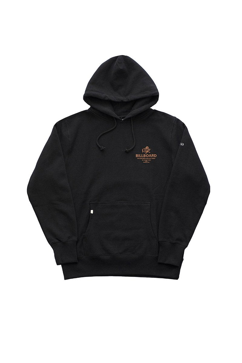 BILLBOARD - HOODED SWEAT"PAINT BOY" - BLACK