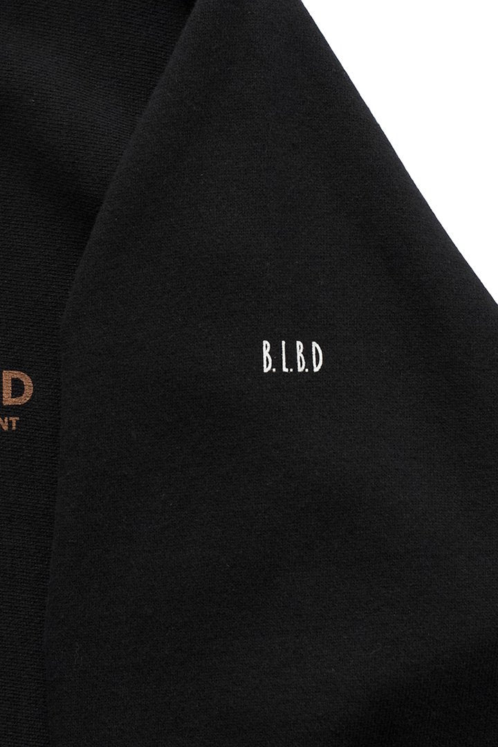 BILLBOARD - HOODED SWEAT"PAINT BOY" - BLACK