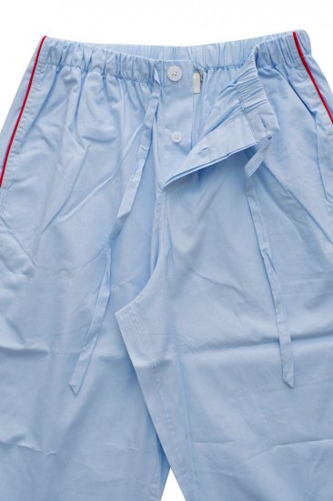 SLEEPY JONES WOMEN'S - MARINA PAJAMA PANT -END ON END BLUE