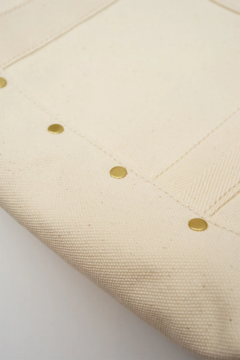 ◯ Nigel Cabourn woman - TOTE HEAVY CANVAS - OFF WHITE
