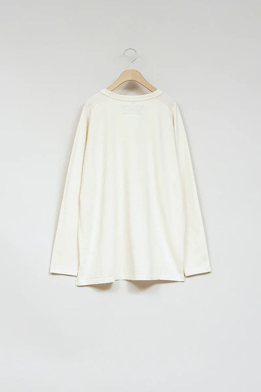 ◯ Nigel Cabourn woman - 5.6oz LONG SLEEVE - IVORY