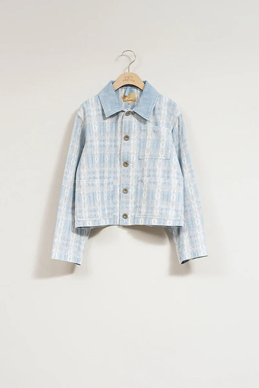 ◯ Nigel Cabourn woman - JAPANESE FARMER BLOUSON - IVORY