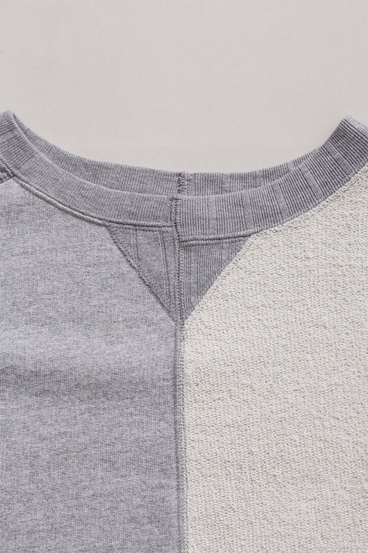 ◯ Nigel Cabourn woman - ARMY CREW JERSEY - GREY