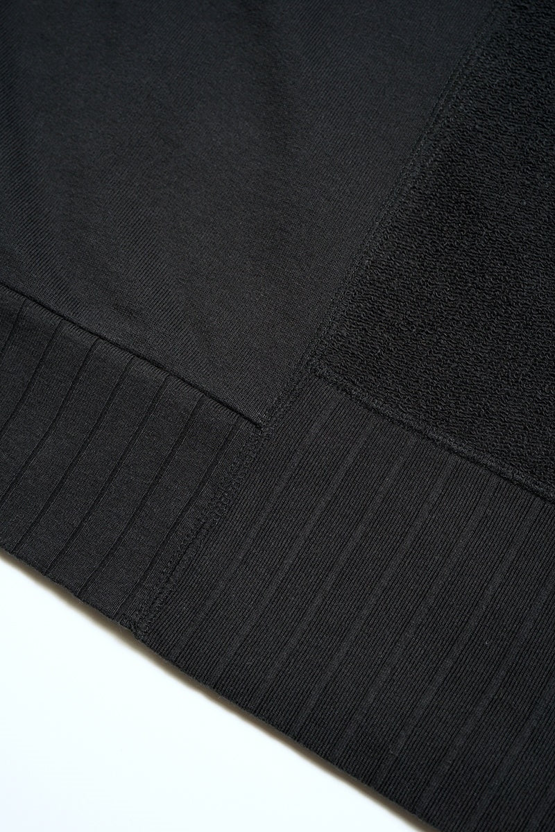 ◯ Nigel Cabourn woman - ARMY CREW JERSEY - BLACK
