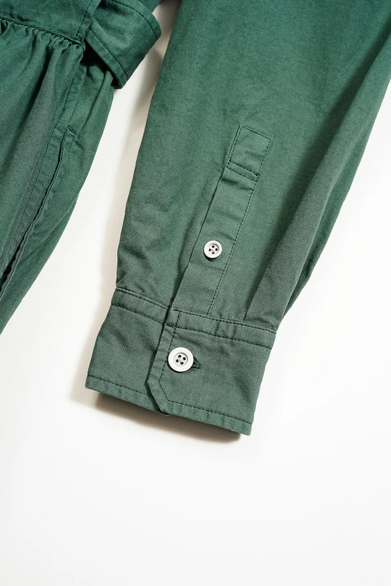 ◯ Nigel Cabourn woman - JAPANESE FARMER COAT DRESS - GREEN