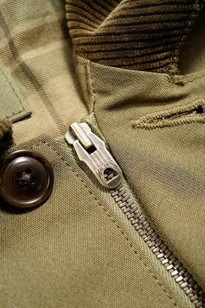 ◯ Nigel Cabourn woman - HARRY HALFTEX MODIFY - DARK GREEN