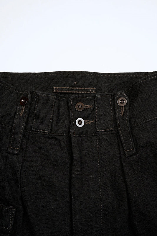 ◯ Nigel Cabourn - BRITISH ARMY PANT BK DENIM - BLACK