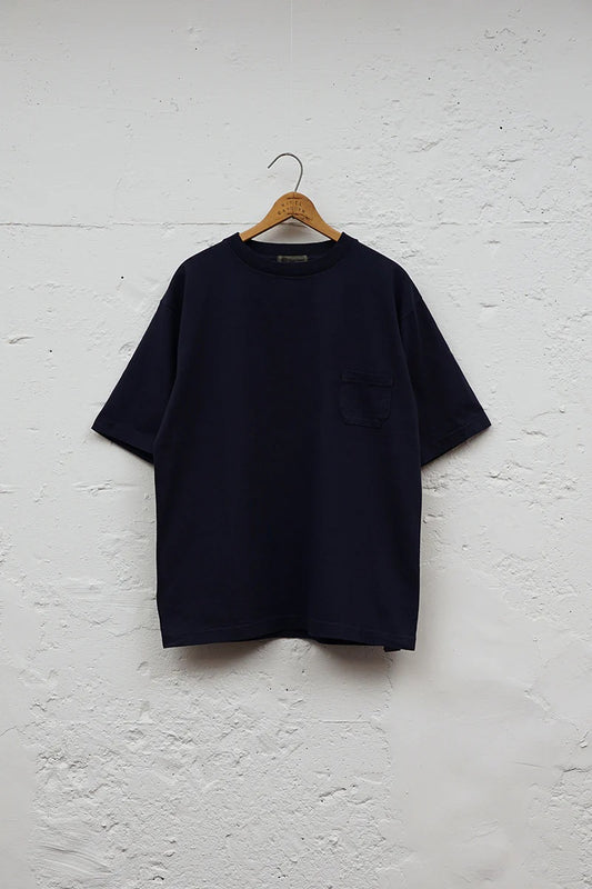 ◯ Nigel Cabourn - 7.8oz BASIC T-SHIRT - NAVY
