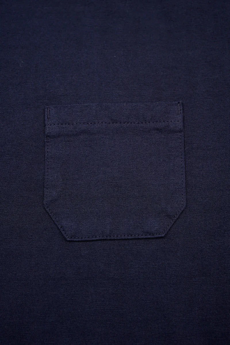 ◯ Nigel Cabourn - 7.8oz BASIC T-SHIRT - NAVY