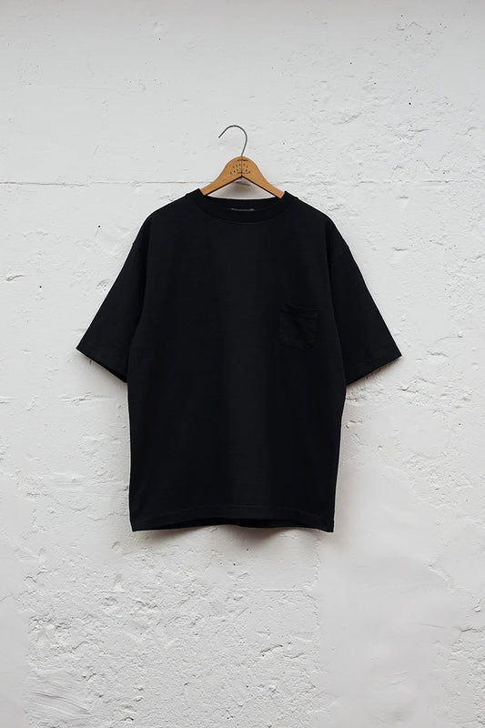 ◯ Nigel Cabourn - 7.8oz BASIC T-SHIRT - BLACK