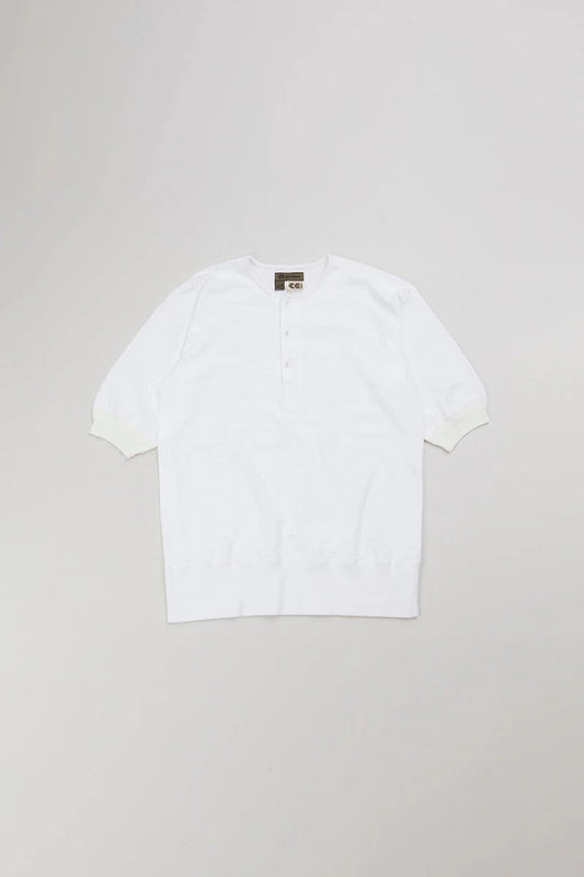 ◯ Nigel Cabourn - CC22 CREW NECK SHIRT - OFF WHITE