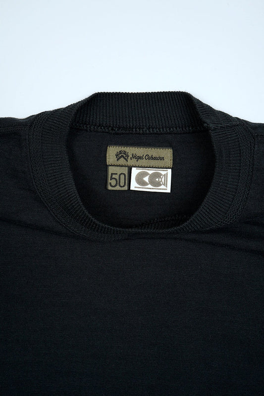 ◯ Nigel Cabourn - CC22 CREW NECK SHIRT - CHARCOAL  GRAY