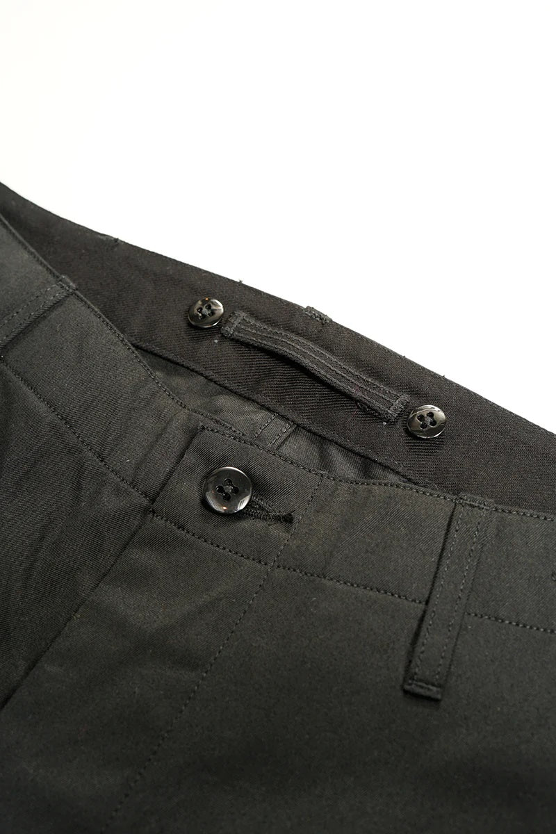 ◯ Nigel Cabourn - NEW BASIC CHINO BLACK - BLACK