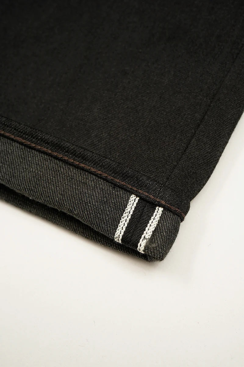 ◯ Nigel Cabourn - RAILMAN DENIM PANT BLACK - BLACK