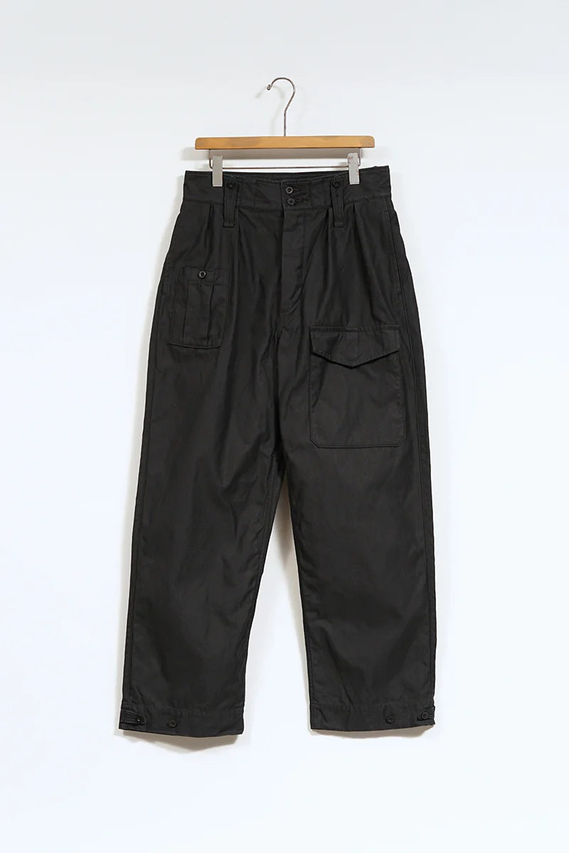 ◯ Nigel Cabourn - BRITISH ARMY PANT BLACK - BLACK