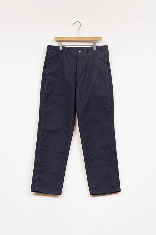 ◯ Nigel Cabourn - PT04-M WORK SUIT TR MOLESKIN - DARK NAVY