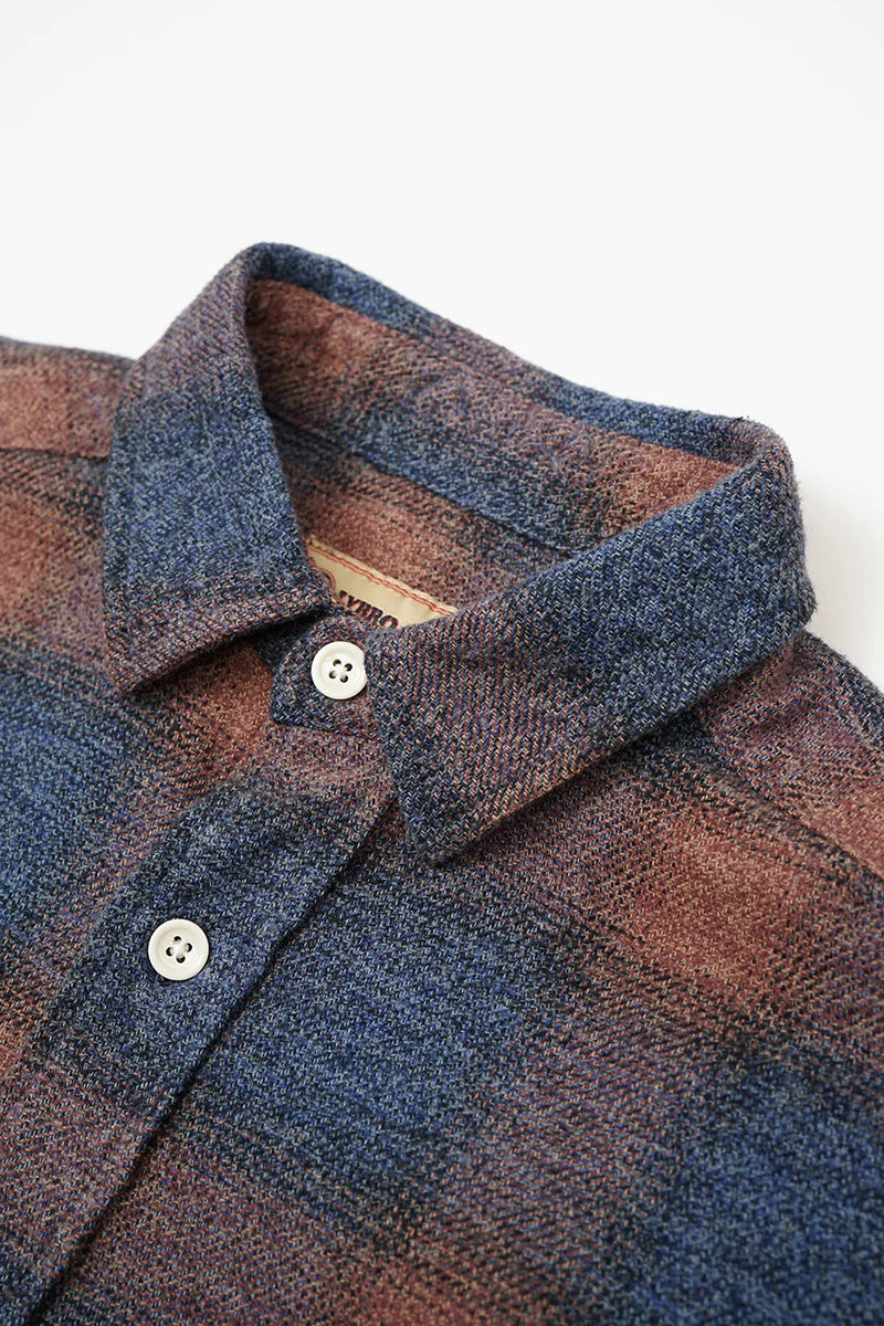 ◯ Nigel Cabourn - SH021 WORK SHIRT - BLUE