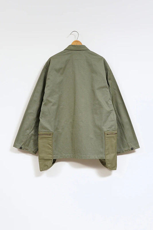 ◯ Nigel Cabourn - FATIGUE JACKET MODIFY - GREEN