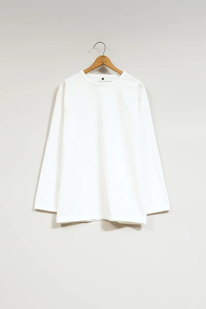 ◯ Nigel Cabourn - 7.8oz 40s USMC L/S - OFF WHITE
