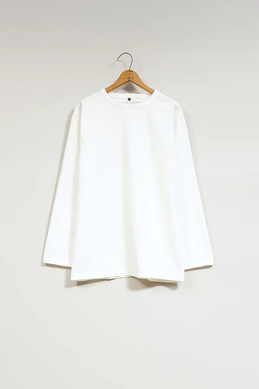 ◯ Nigel Cabourn - 7.8oz 40s USMC L/S - OFF WHITE