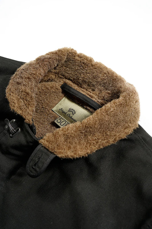 ◯ Nigel Cabourn - 40s US CLIP JK MODIFY BLACK - BLACK