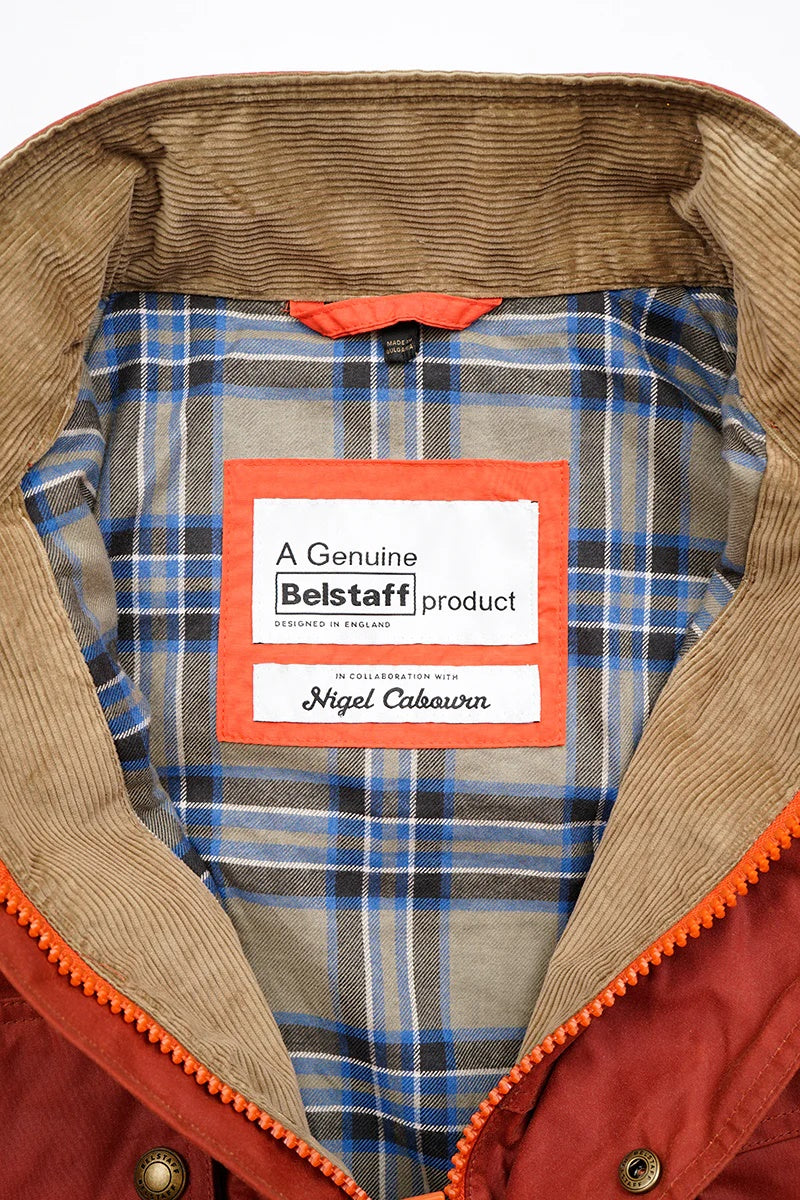 ◯ Nigel Cabourn - BELSTAFF NC DERWENT TRIALMASTE - DARK ORANGE