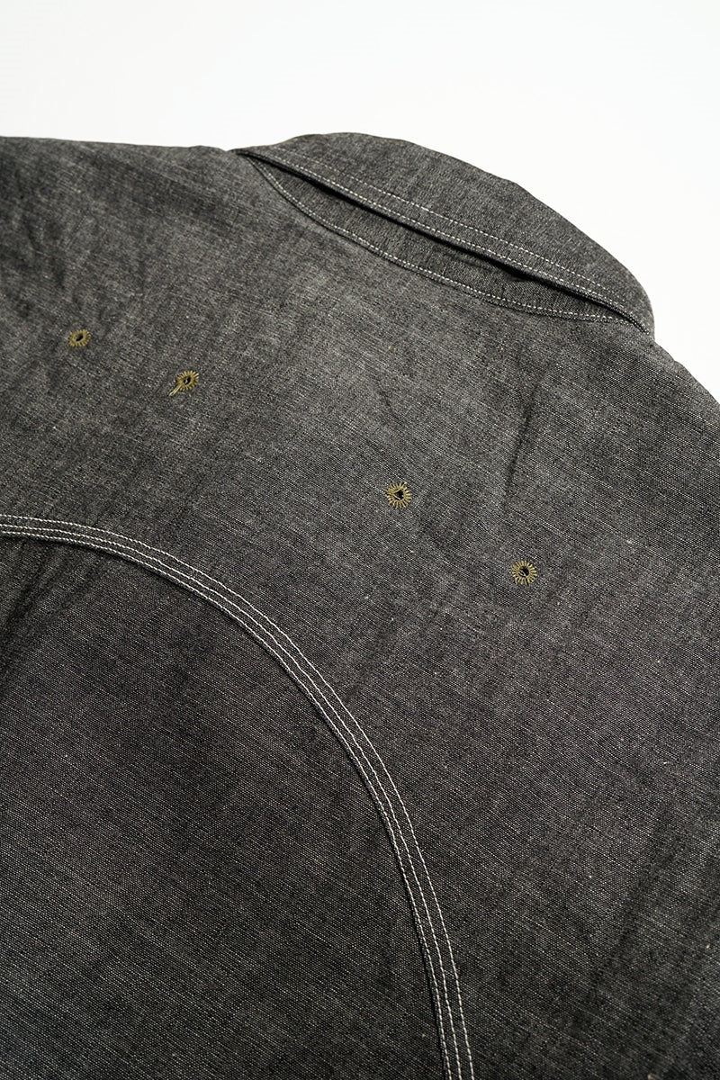 ◯ Nigel Cabourn - NEW MEDICAL SHIRT BK - BLACK