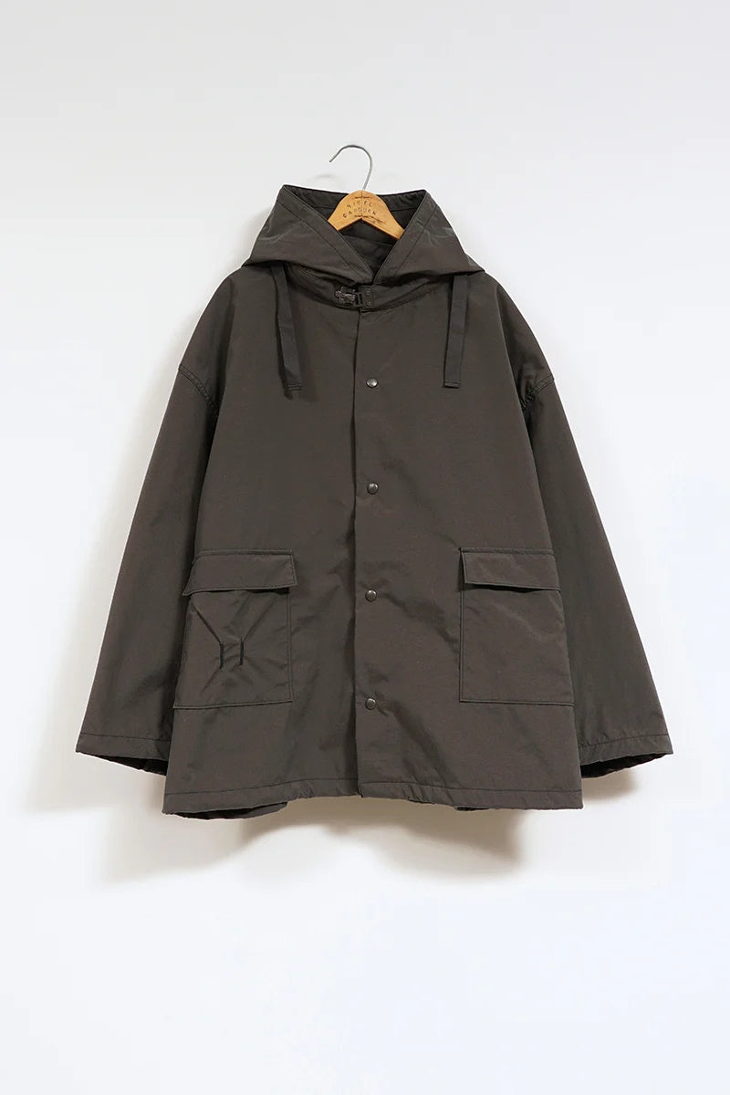 ◯ Nigel Cabourn - GUNNER JACKET TASLAN NYLON - CHARCOAL GRAY