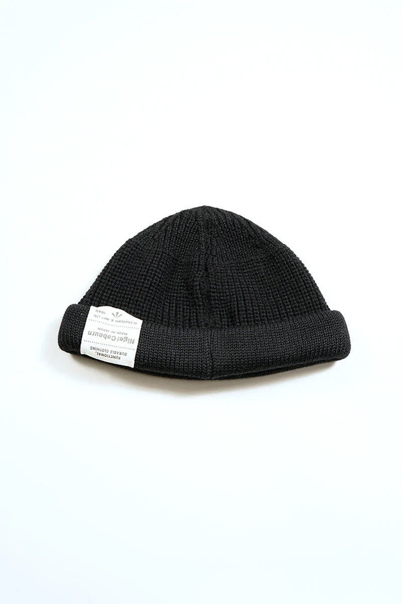 ◯ Nigel Cabourn - BEANIE WOOL - NAVY