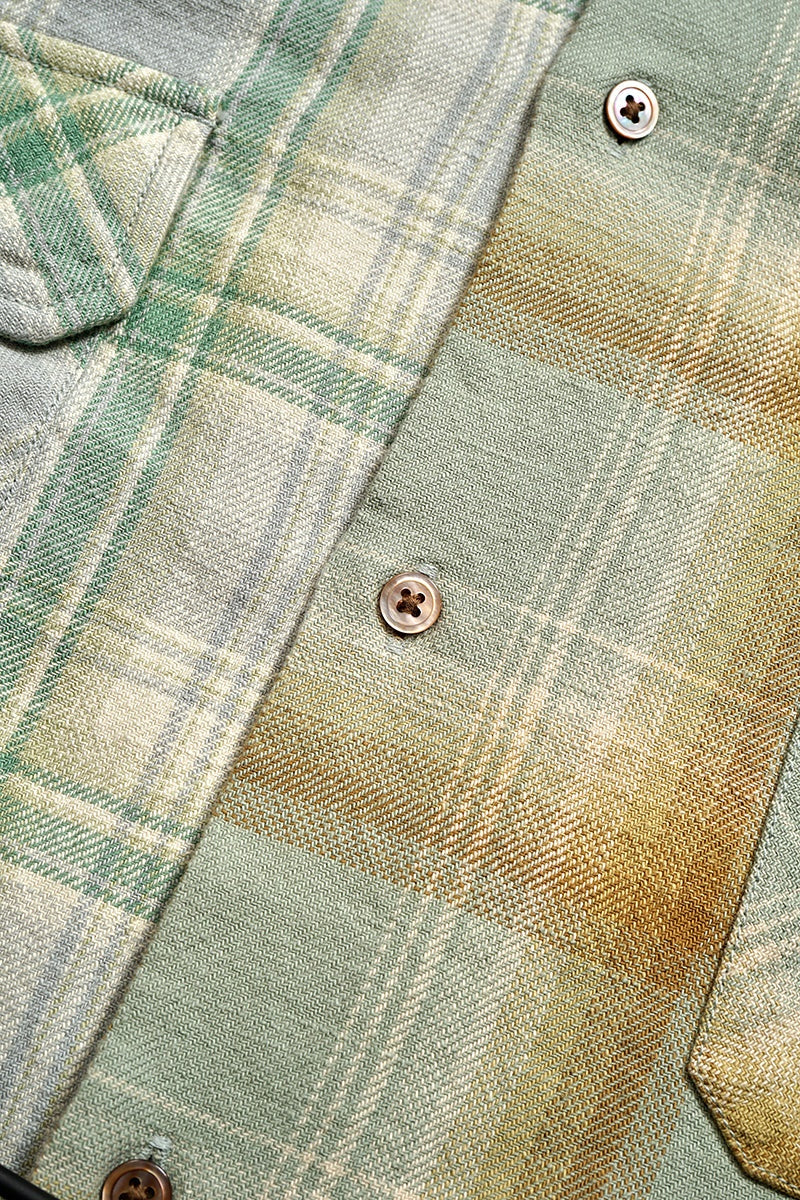 ◯ Nigel Cabourn - GRANDPA SHIRT CRAZY PATTERN - CHECK