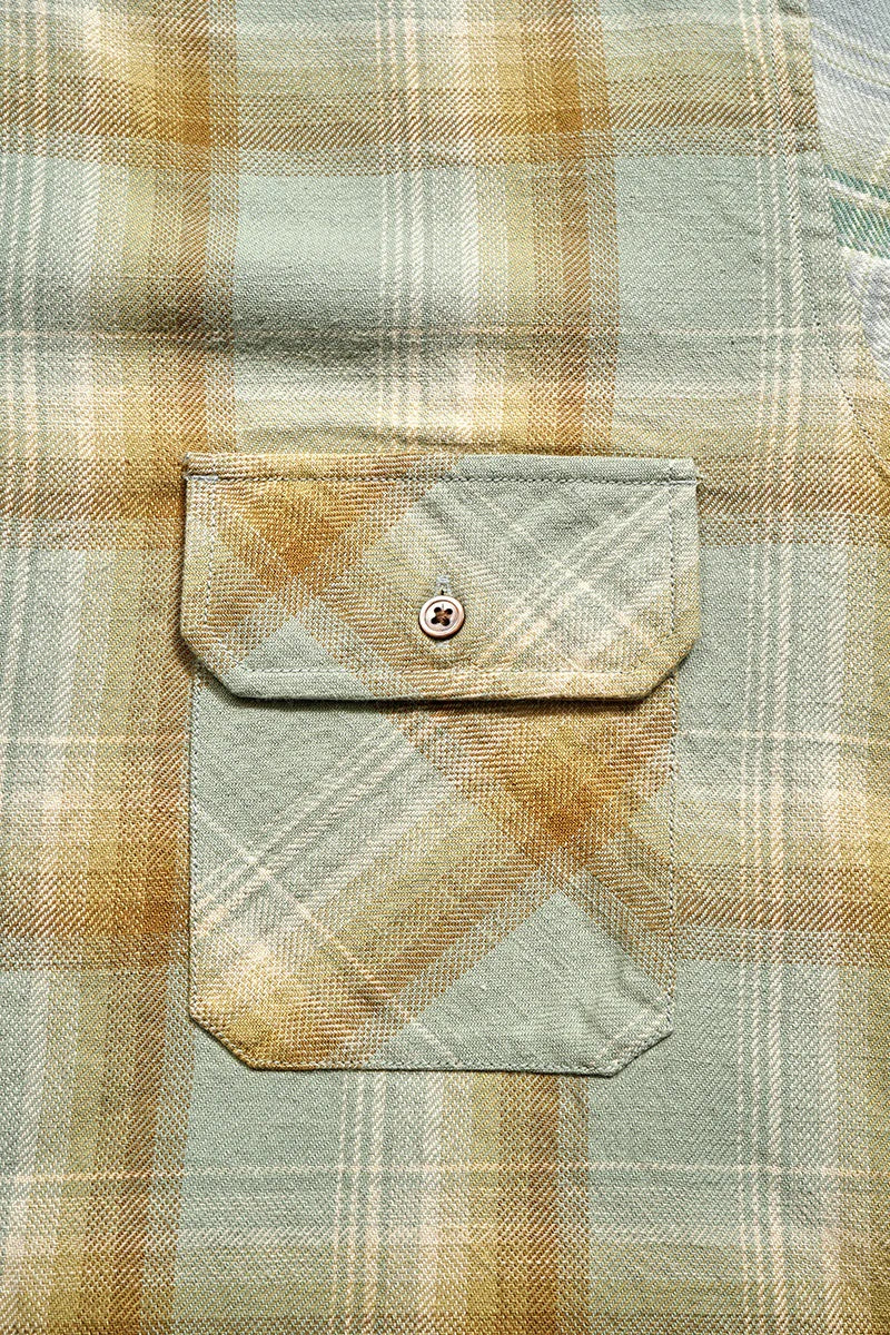 ◯ Nigel Cabourn - GRANDPA SHIRT CRAZY PATTERN - CHECK