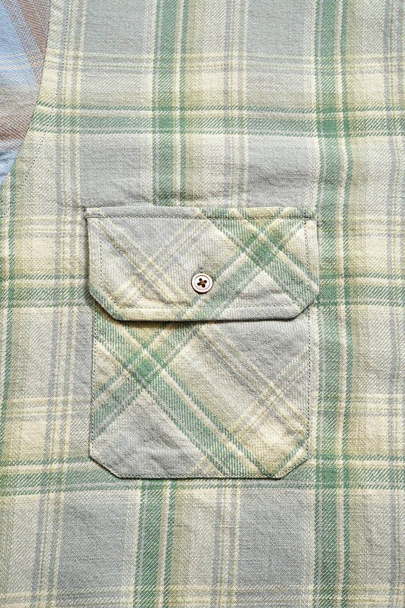 ◯ Nigel Cabourn - GRANDPA SHIRT CRAZY PATTERN - CHECK