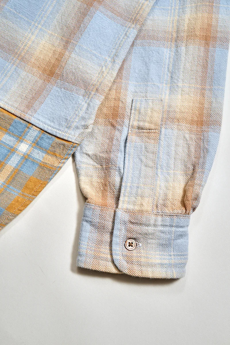 ◯ Nigel Cabourn - GRANDPA SHIRT CRAZY PATTERN - CHECK