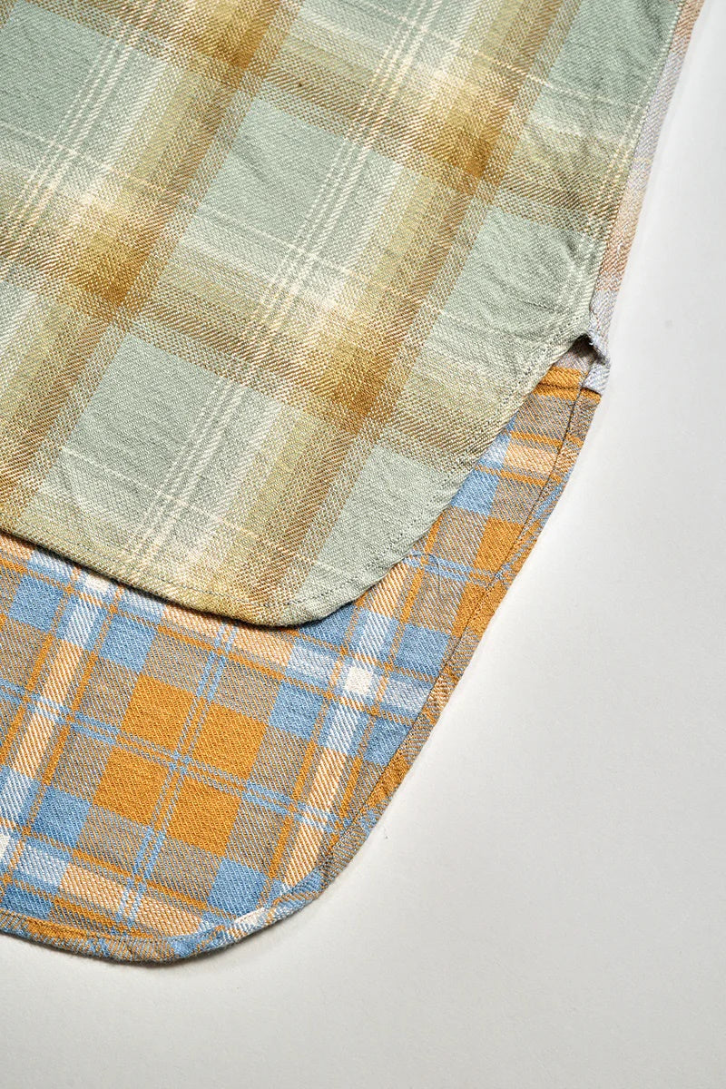 ◯ Nigel Cabourn - GRANDPA SHIRT CRAZY PATTERN - CHECK