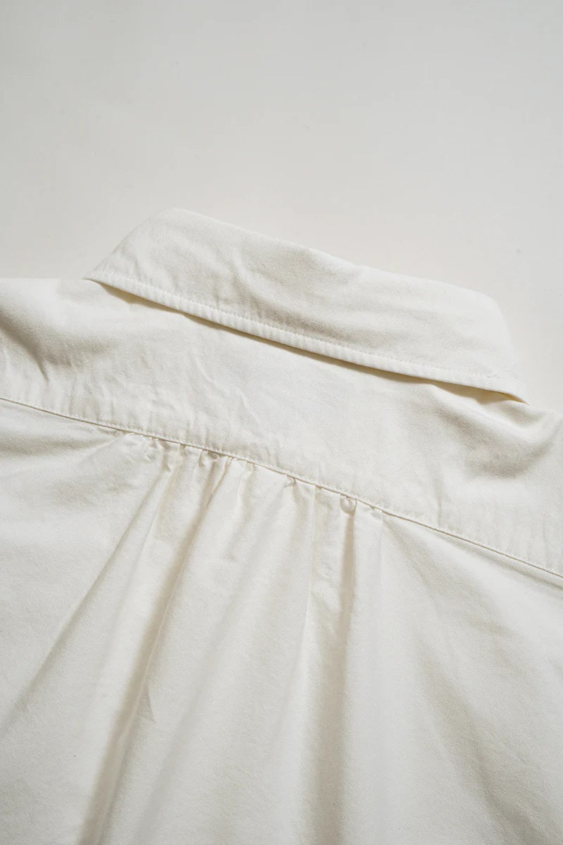 ◯ Nigel Cabourn - BRITISH OFFICERS SH TYPE2 OX - WHITE