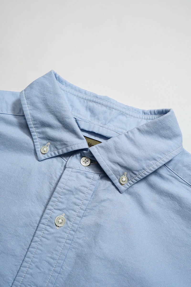 ◯ Nigel Cabourn - BRITISH OFFICERS SH TYPE2 OX - SAXE BLUE