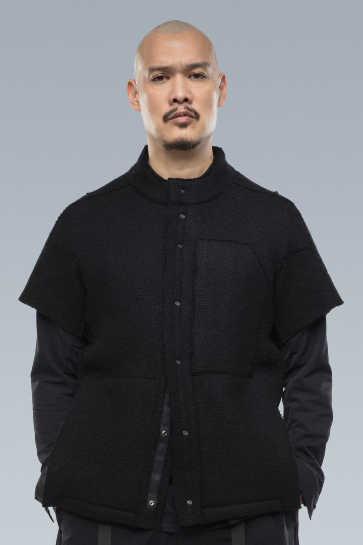 ACRONYM - J65-AK / CASHLLAMA MODULAR LINER VEST - BLACK