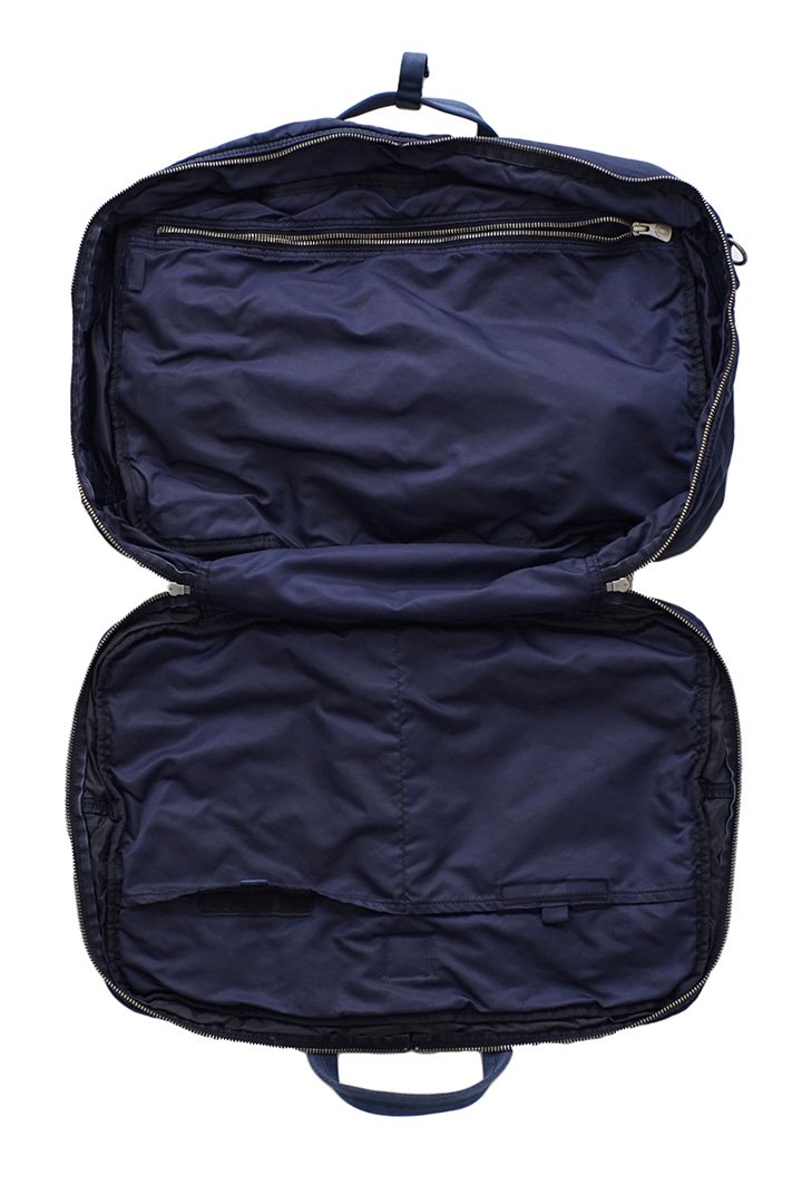 Porter Classic - MULTI CUSTOM SUPER NYLON 3WAY BRIEFCASE (L) - INDIGO BLUE