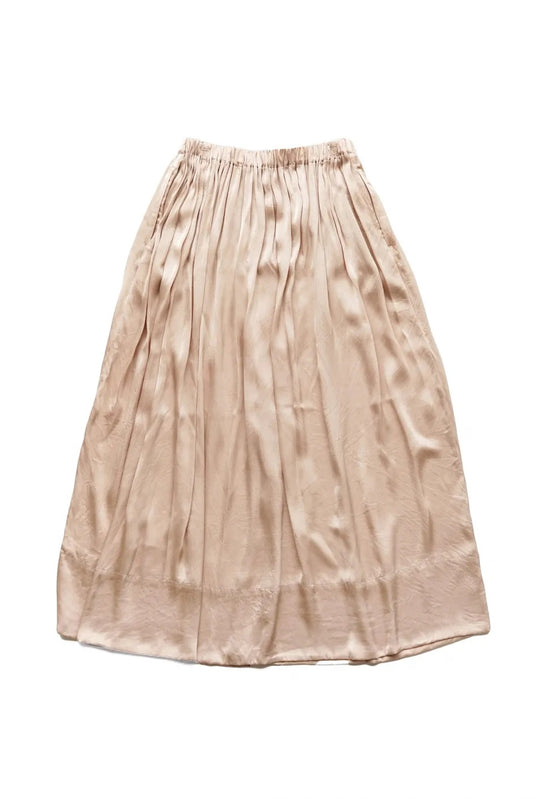 humoresque - GATHER SKIRT - PINK BEIGE