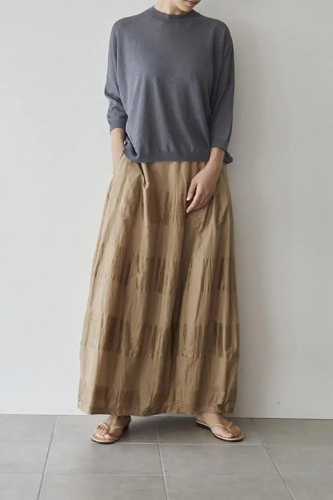 humoresque - volume skirt - beige