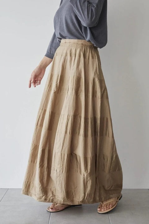 humoresque - volume skirt - beige