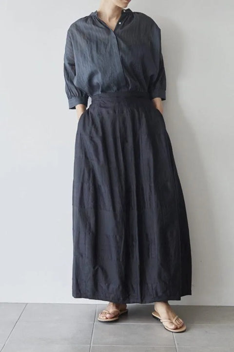 humoresque - volume skirt - black